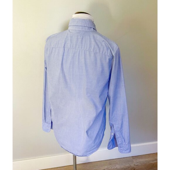 Abercrombie and Fitch Blue Button Down Shirt - Picture 4 of 9